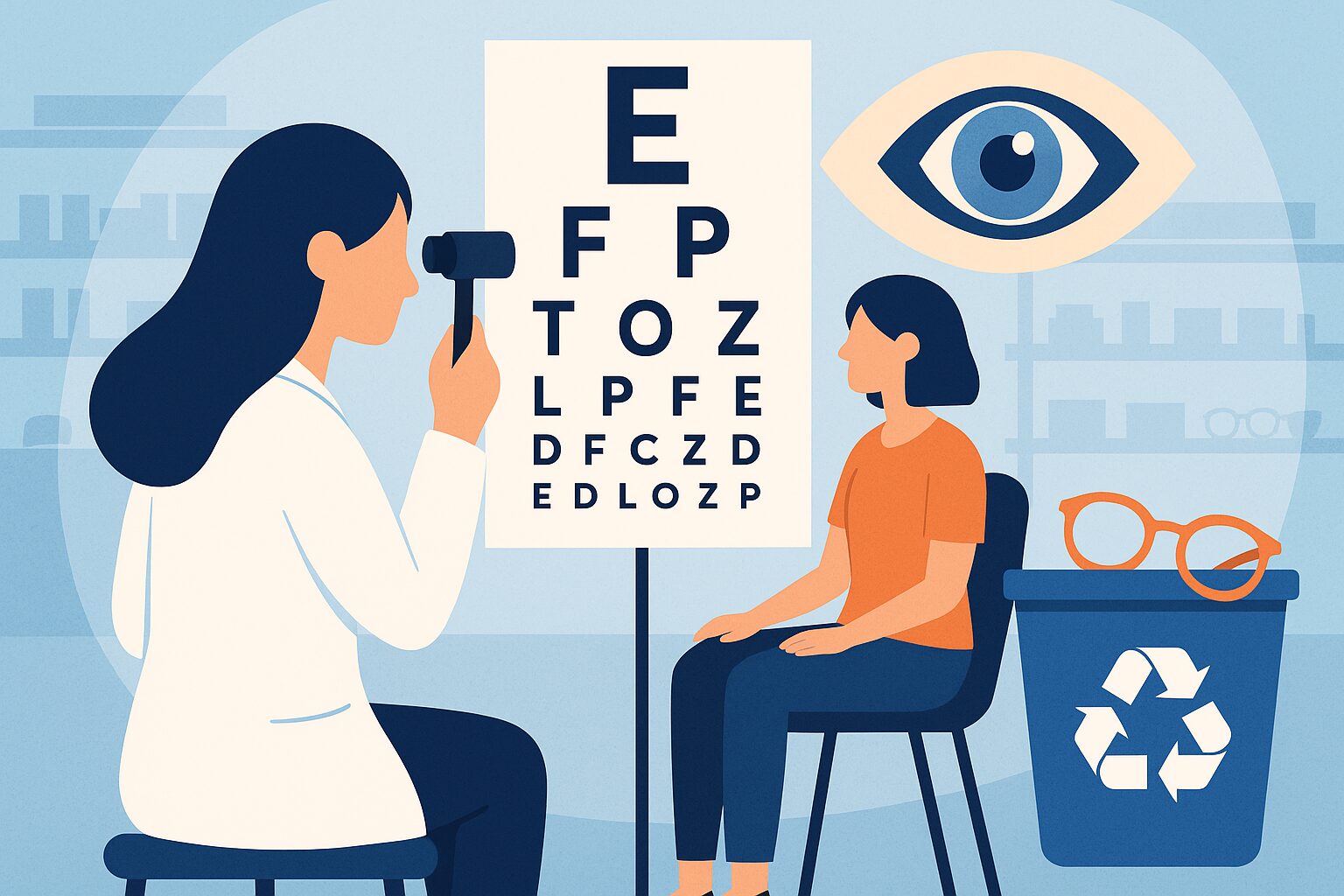 Visuel de dépistage de la vue